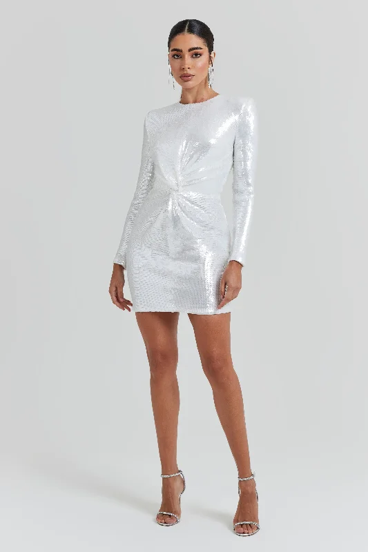 Sasha White Dress Preppy unclassified dresses