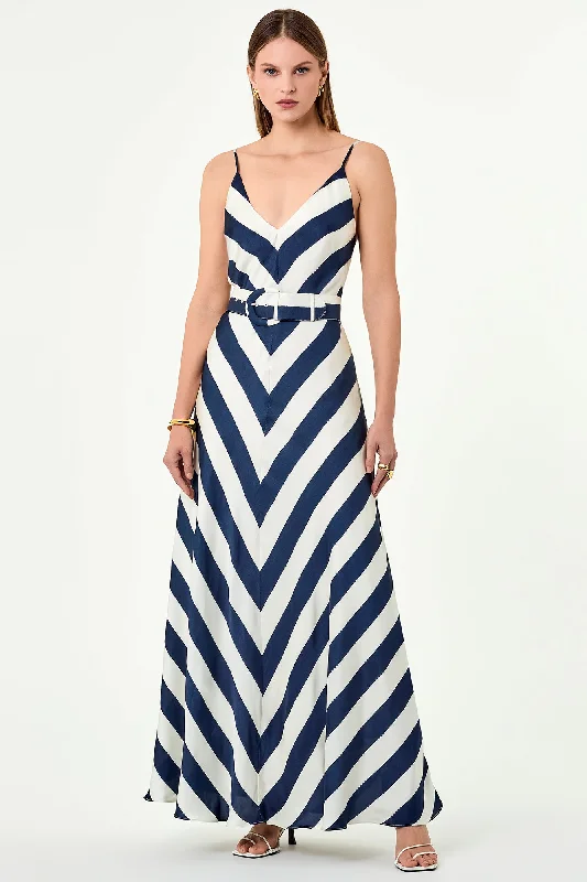 Letty Dress - Sia Stripe Print Sleeveless unclassified dresses