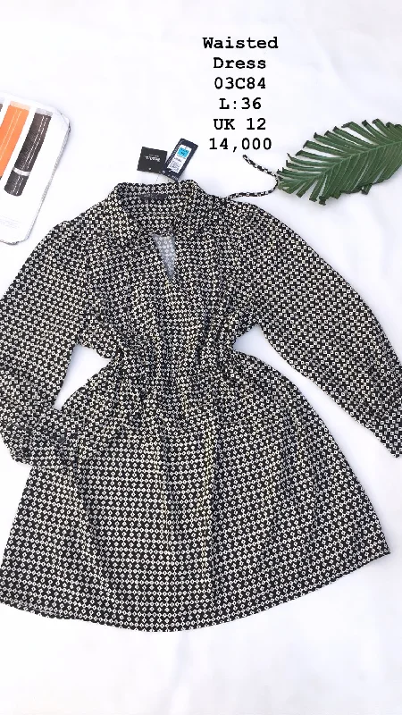 Waisted dress Ruffled unclassified dresses