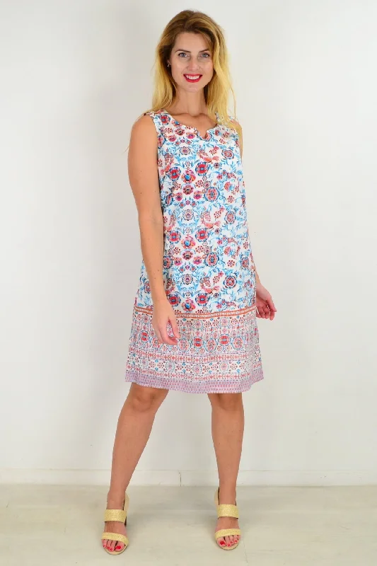 Ronda Sleeveless Tunic Shift Dress Winter unclassified dresses