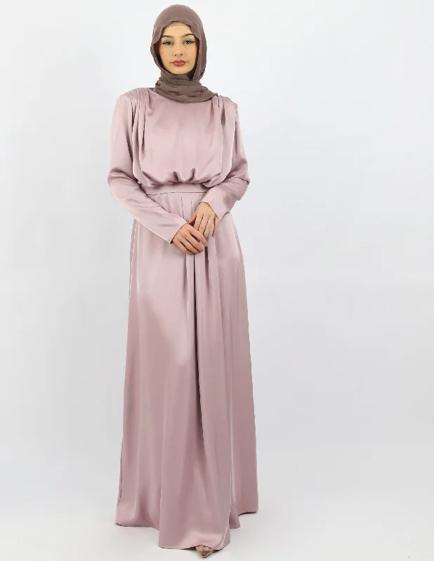 Escape Pleat Wrap Dress