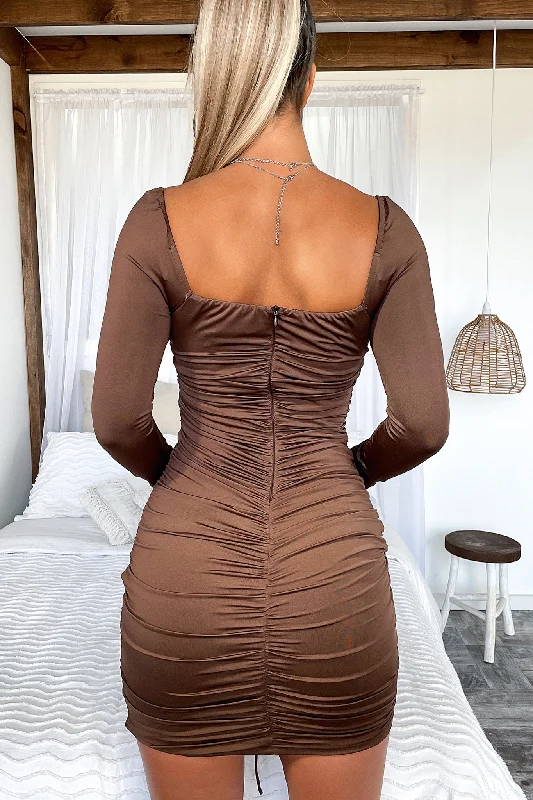 Gambit Dress - Brown