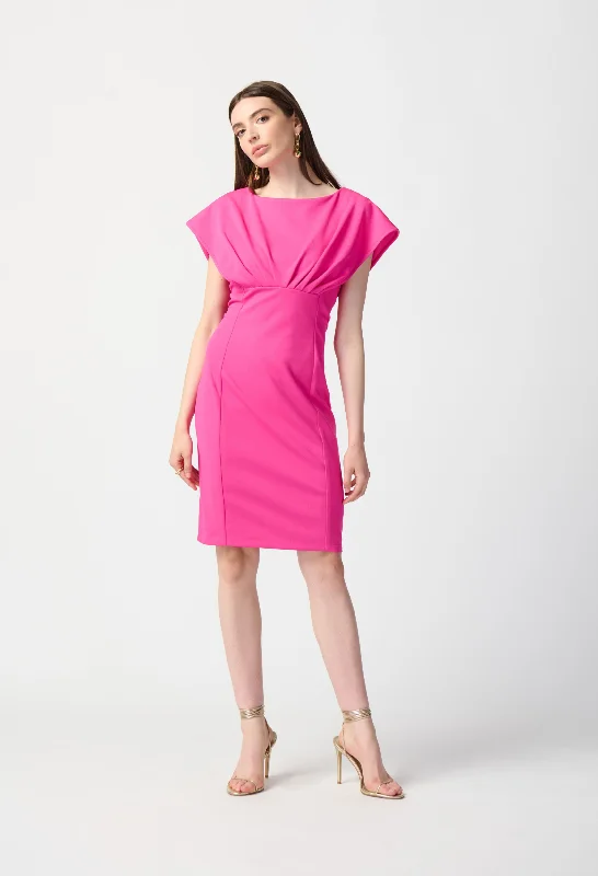 Pleated Front Dress