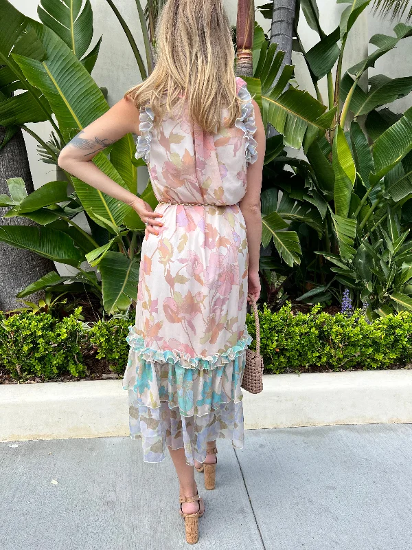 Fia Floral Midi Dress